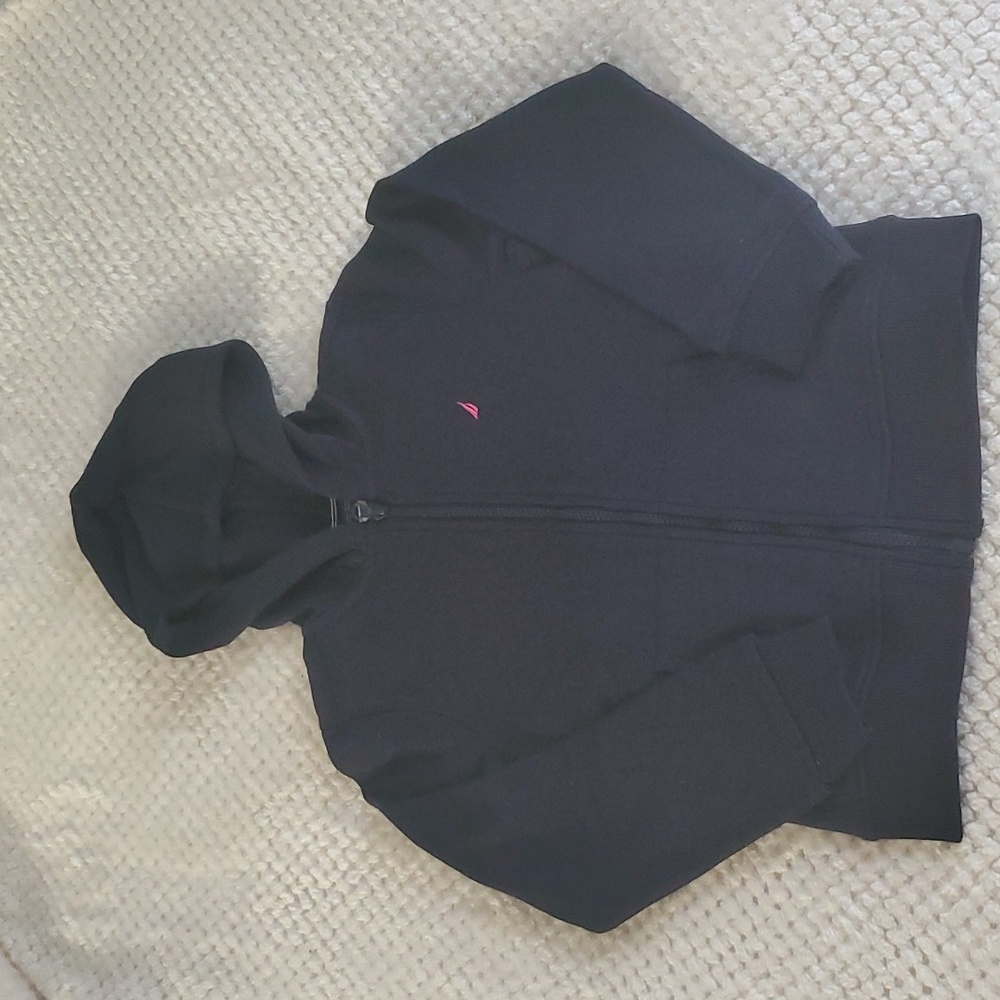 Nautica girls Full Zip Fleece Hoodie school uniforms Navy size S ( 7 )